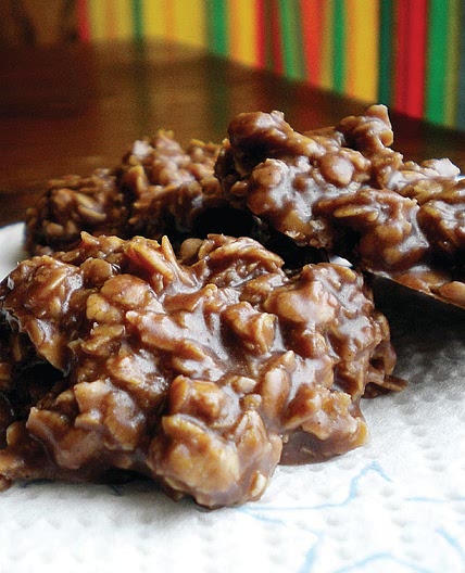 No Bake Chocolate Oatmeal Cookies (Gluten Free)