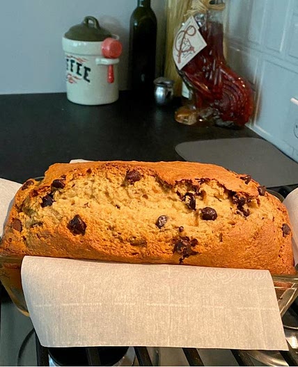 Applesauce Banana Bread