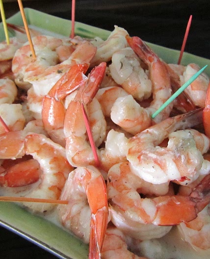 Tahitian Shrimp in Coconut-Vanilla Sauce