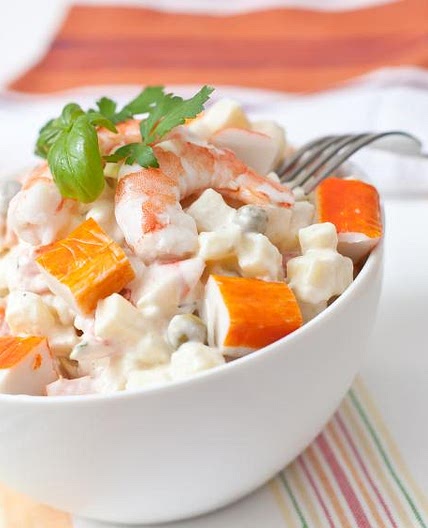 Receta de Ensalada de surimi