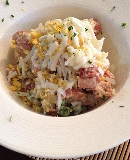 Receta de Ensalada Parmentier