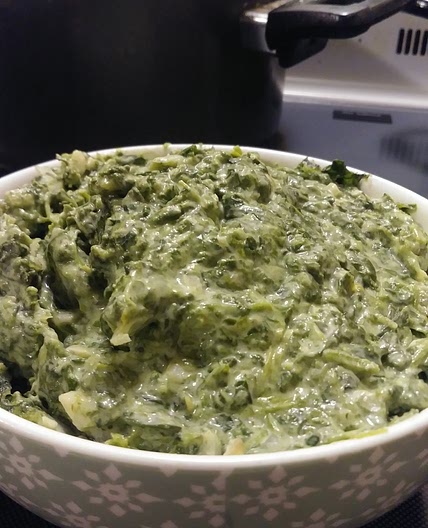 Better Than Boston Market Creamed Spinach