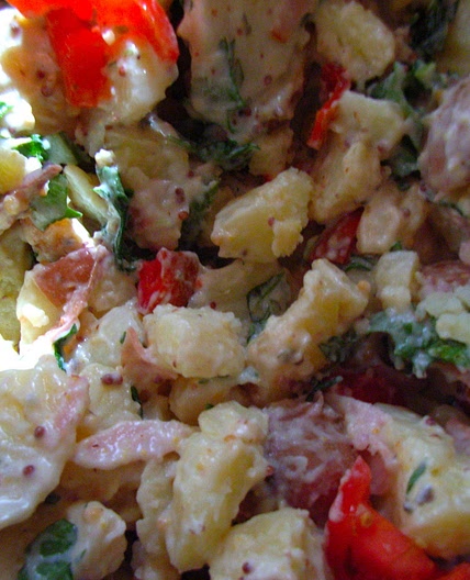 Ham and Mustard Potato Salad