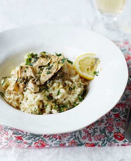 Artichoke, Caper and Lemon Risotto Recipe