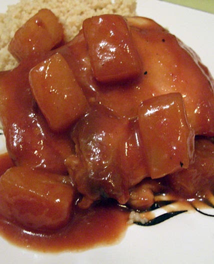 Chicken in Pineapple-Orange Sauce