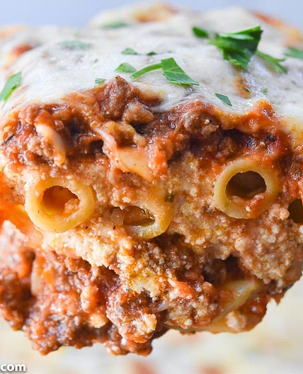 Baked Ziti with Ricotta