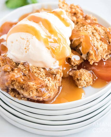 CrockPot Apple Cobbler