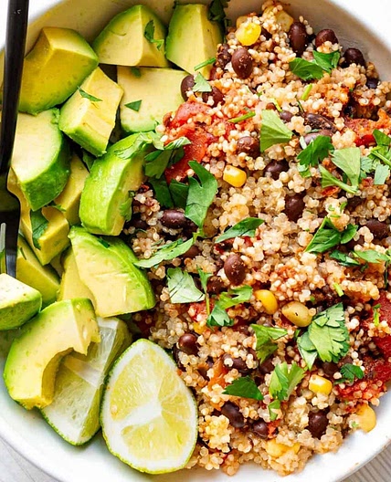 Vegan Mexican Quinoa Bake