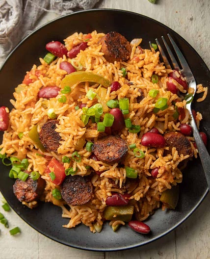 Vegan Jambalaya (Slow Cooker or Stove Top!)