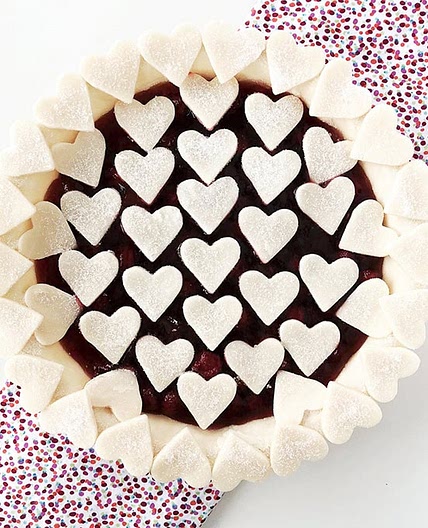 Valentine's Day Cherry Pie Recipe