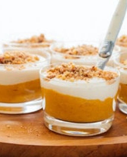 Easy Pumpkin Cheesecake Cups