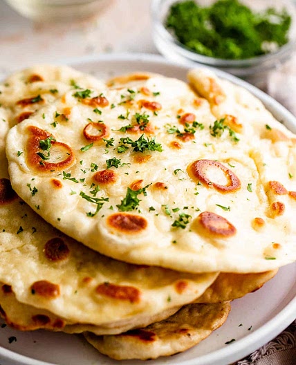Two Ingredient Naan Bread