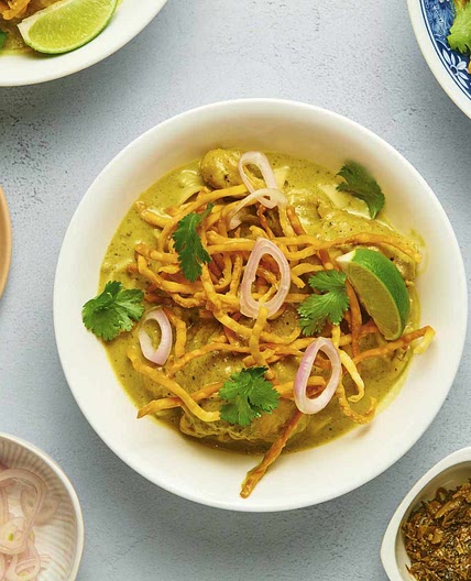 Real-Deal Khao Soi Gai (Northern Thai Coconut Curry Noodle Soup With Chicken) Recipe