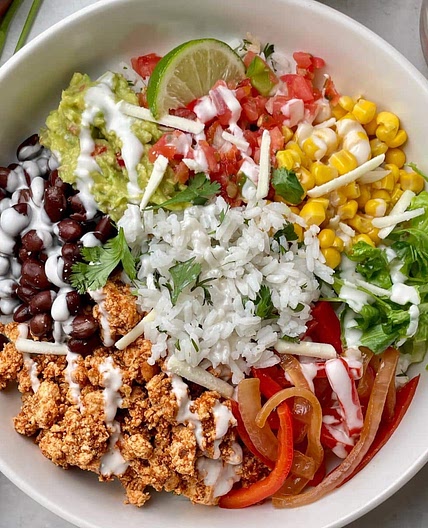 Tofu Burrito Bowl