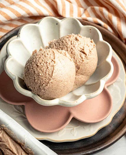 Roasted Banana Cinnamon Ice Cream