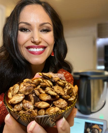 Roasted Spiced Pumpkin Seeds
