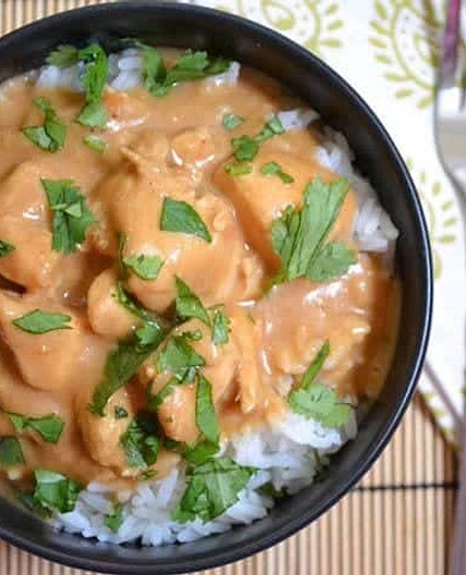 Chicken in Peanut Sauce
