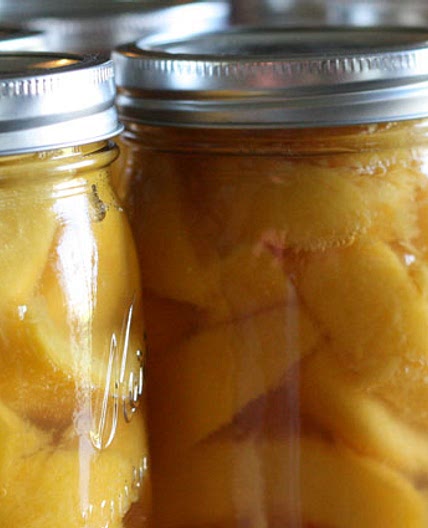 Canned Peaches without Sugar
