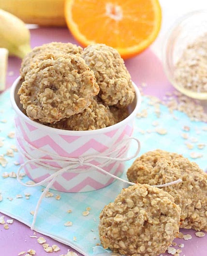 Banana & Orange Oat Toddler Bites
