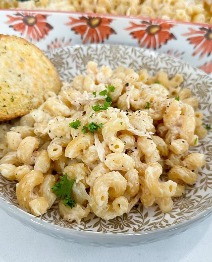 Chicken Alfredo Bake