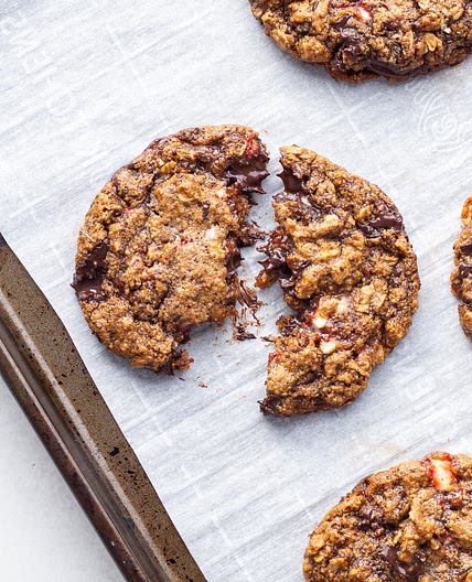 Peppermint Cookies | Vegan + Gluten-Free