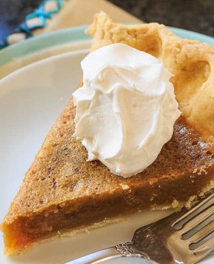 Caramel Chess Pie