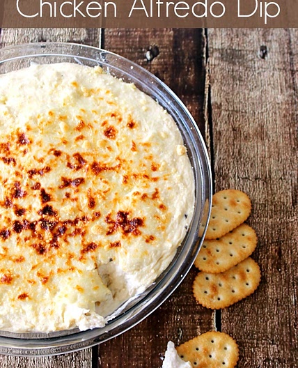 Chicken Alfredo Dip