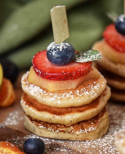 Mini Pancakes: Easy Vegan Recipe