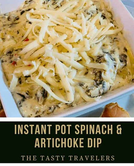 Instant Pot Spinach & Artichoke Dip