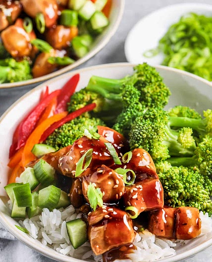 Teriyaki Chicken Bowls