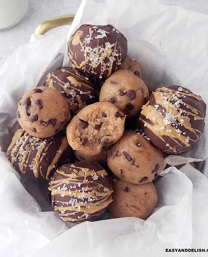 Cookie Dough Protein Balls