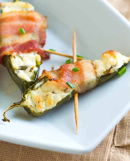 Bacon-Wrapped Jalapeño Poppers