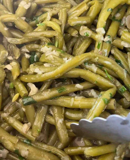 Sautéed Green Beans with Garlic
