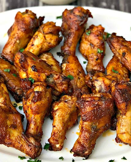 Air Fryer Crispy Buffalo Chicken Wings