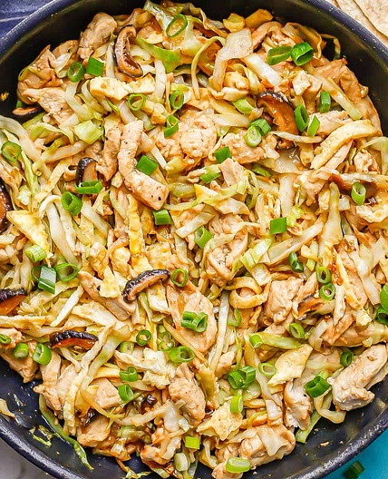 Easy Moo Shu Chicken