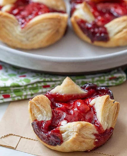 Copycat Starbucks Sugar Plum Cheese Danish
