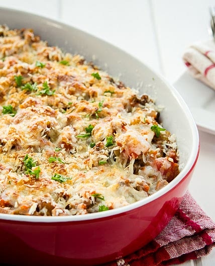 Meat Doria (Rice Gratin)