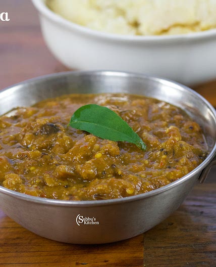 Chidambaram Brinjal Gothsu | Kathirikai Kothsu