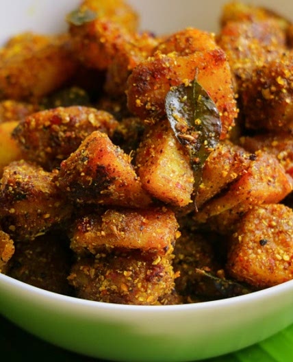 Chettinad Spicy Crispy Potato Fry Recipe | How to make Crispy Potato Fry Recipe | Aloo Fry Recipe