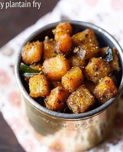 Vazhakkai Fry | Vazhakkai Varuval