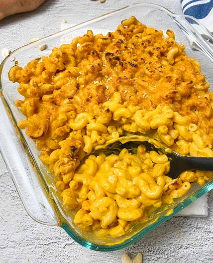 Vegan Sweet Potato Mac and Cheese