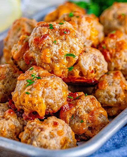 Cream Cheese Sausage Balls
