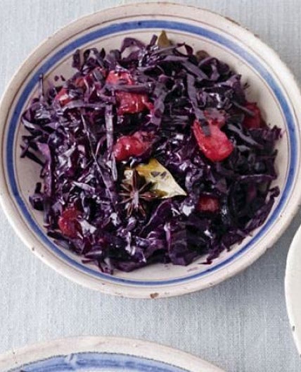 Slow cooker red cabbage