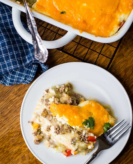 Hunters Casserole with Ground Venison Recipe