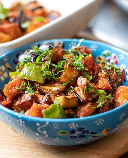 Şakşuka (Turkish Vegetable Meze)