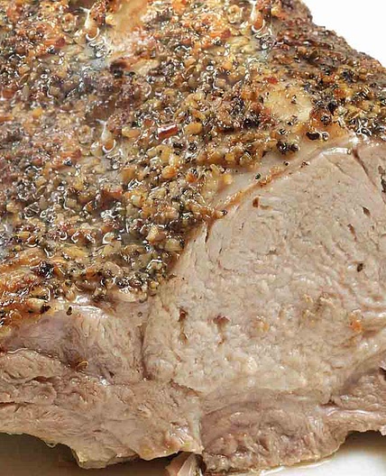 Oven Roasted Rack of Pork {Pork Rib Roast}