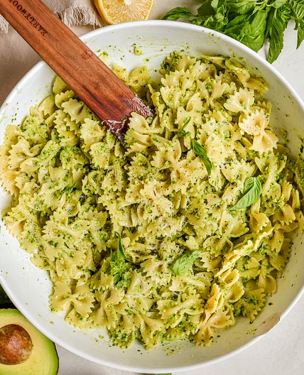 Avocado Pesto Pasta