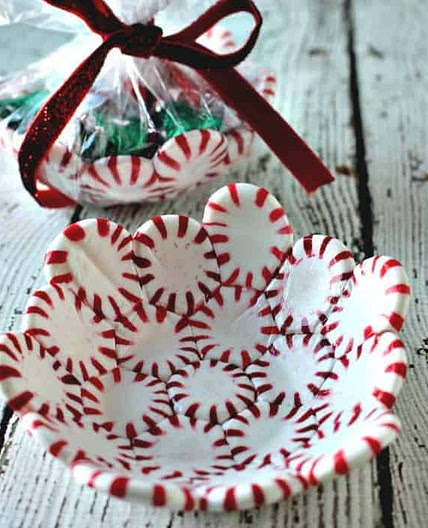 Peppermint Candy Bowls