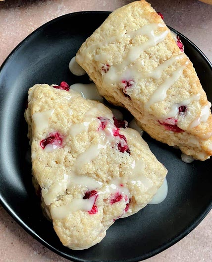 Vegan Cranberry Scones