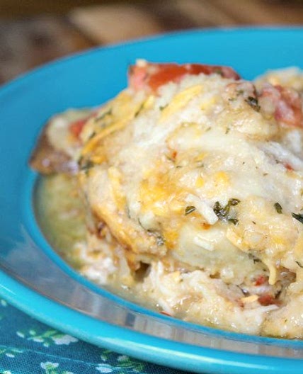 Crock-Pot Favorite Creamy Dressing Chicken Bake Recipe
